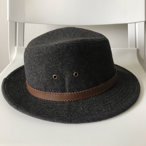 Stetson Gray Felt Hat - Picture 3 of 8